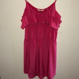 Rebecca Taylor Sequin Ruffle Dress